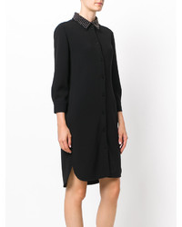 Moschino Boutique Studded Collar Shirt Dress