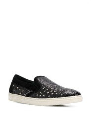 Jimmy Choo Grove Glitter Look Sneakers