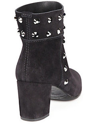 Pedro Garcia Xander Studded Suede Ankle Boots