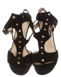 Jimmy Choo Studded Suede Sandals