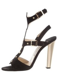 Jimmy Choo Studded Suede Sandals