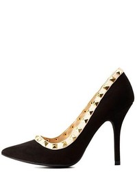 Charlotte Russe Studded Pointed Toe Pumps
