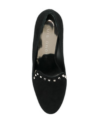 Luis Onofre Studded Sculpted Heel Pumps
