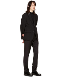 Givenchy Black Studded Lapel Blazer