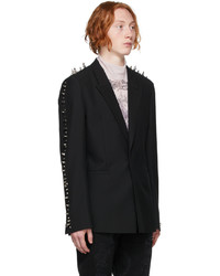 Givenchy Black Wool Studs Blazer