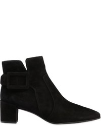 Roger Vivier 45mm Polly Suede Ankle Boots