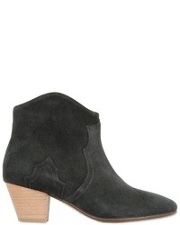 Isabel Marant 50mm Dicker Suede Ankle Boots