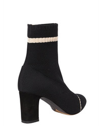 Tabitha Simmons 75mm Anna Sock Knit Ankle Boots
