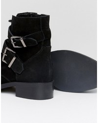 Asos Action Suede Ankle Boots