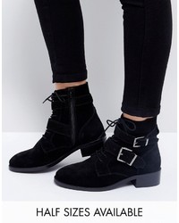 Asos Action Suede Ankle Boots