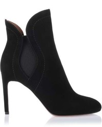 Alaia Alaa Black Suede Chelsea Ankle Boot