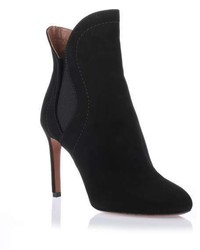 Alaia Alaa Black Suede Chelsea Ankle Boot