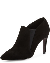 Cole Haan Allaire Suede Pointed Toe Bootie Black
