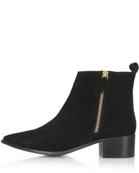 Topshop Almighty Suede Ankle Boots