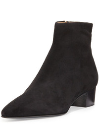The Row Ambra Kid Suede Ankle Boot