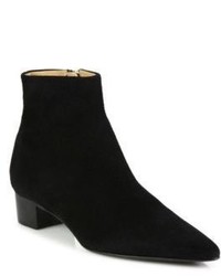 The Row Ambra Suede Booties