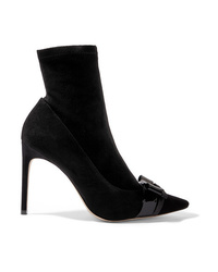 Sophia Webster Andie Bow Ed Suede Ankle Boots