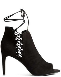 H&M Ankle Boots With Lacing