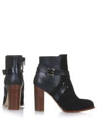 Topshop Aroma Suede Ankle Boots