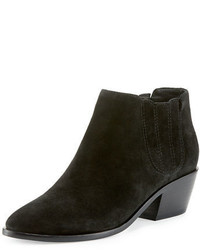 Joie Barlow Suede Pointed Toe Bootie