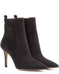 Gianvito Rossi Bennett Suede Ankle Boots