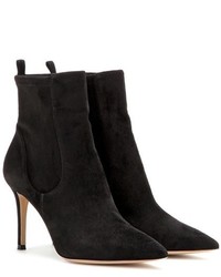 Gianvito Rossi Bennett Suede Ankle Boots