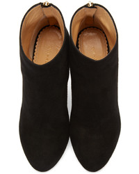 Charlotte Olympia Black Alba Ankle Boots