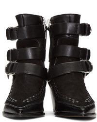 Isabel Marant Black Dickey Mod Boots