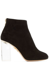 Charlotte Olympia Black Suede Alba Boots
