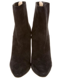 Jimmy Choo Black Suede Ankle Boots