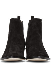 Repetto Black Suede Auguste Boots
