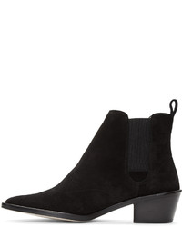 Repetto Black Suede Auguste Boots