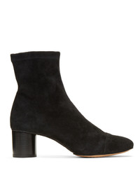 Isabel Marant Black Suede Datsy Boots