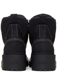Kenzo Black Suede Sierra Boots