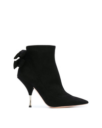 Rochas Bow Heeled Ankle Boots