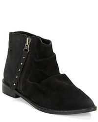 Charles by Charles David Brody Suede And Leather Ankle Boots