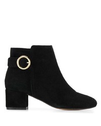 Tila March Buckle Detail Ankle Boots