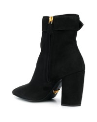 Prada Buckled Ankle Boots