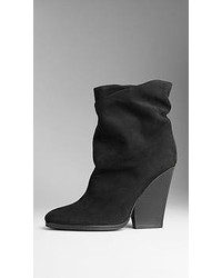 Burberry Suede Ankle Boots