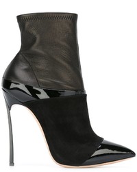Casadei Pointed Toe Heeled Booties