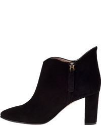 Chloé Chlo Ch21111 Ankle Boot Black Suede