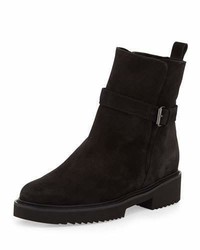 Vince Claudia Shearling Ankle Boot Black