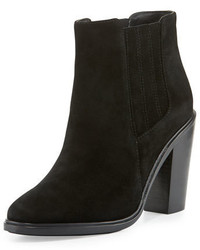 Joie Cloee Suede Ankle Boot Black
