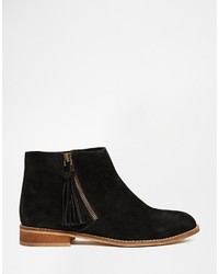 Asos Collection Amelie Wide Fit Suede Ankle Boots