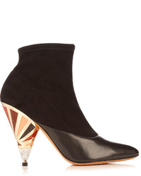 Givenchy Cone Heel Suede Ankle Boots