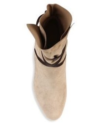 Jimmy Choo Dalal 85 Suede Leather Booties