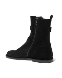 Ann Demeulemeester Detailed Suede Ankle Boots