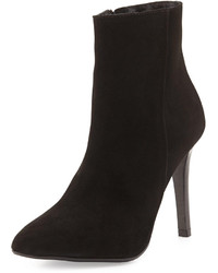 Charles David Dubio Pointy Toe Suede Ankle Boot Black