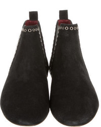 Isabel Marant Embellished Suede Ankle Boots