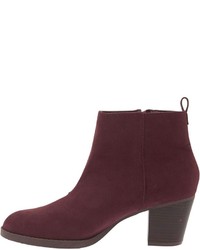 Old Navy Faux Suede Zip Ankle Boots